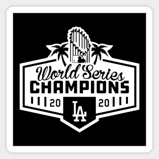 LA Dodgers Champions 1 Magnet